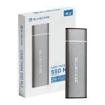 Case Externo Para SSD M.2 NVMe Bluecase, USB 3.1, Tipo C Para USB, Prata - BCPN2C-01BX