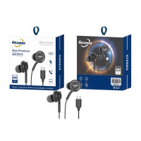 Fone de Ouvido Átomo, Intra Auricular, Com Microfone, Com Entrada Tipo C, Branco - MO-NT10