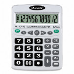 Calculadora de Mesa Eletrônica Karuida, 12 Dígitos, Preto - KK-1048B