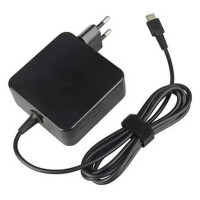 Fonte Para Notebook Lenovo 65W 15V 3A, 20V 3.25A Tipo C, Preto - LE-65W
