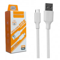 Cabo de Dados Micro USB Para V8 H'Maston, 2 Metros - H109-1