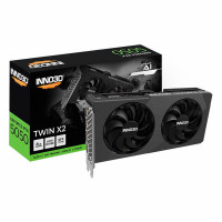 Placa de Vídeo Inno3D NVIDIA GeForce RTX 5050 Twin X2, 8GB, GDDR6, DLSS, Ray Tracing - N50502-08D6-174071N