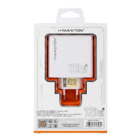Carregador Fonte Turbo H’maston, 120W, USB Tipo C, Branco - LR31-3