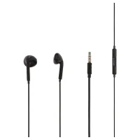 Fone de Ouvido Hrebos, Intra Auricular, Com Microfone, Com Entrada P2, Preto - HS-60