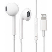 Fone de Ouvido A'Gold, Intra Auricular, Com Entrada Lightning, Branco - FN-A37L