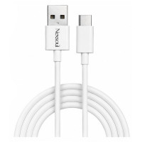 Cabo USB Para Tipo C Nexsoul, 1 Metros, Branco - CA-29C