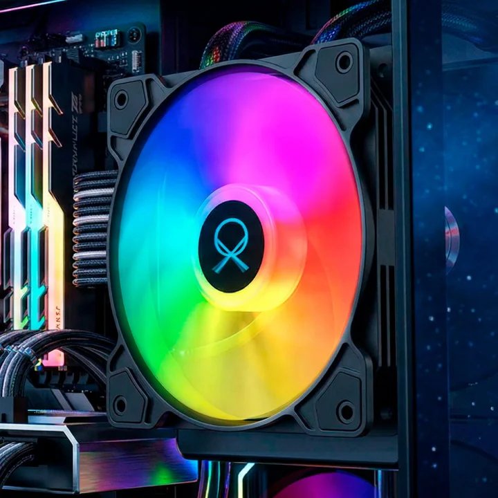 Cooler FAN OX Gamer ARGB 120mm, Preto - 73250