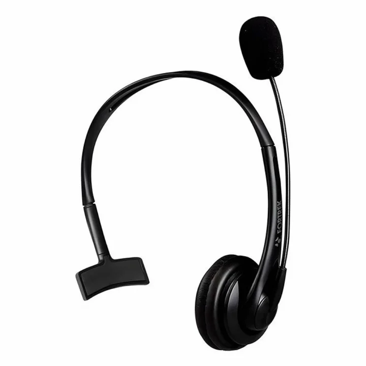 Headset Office Fortrek FK 731A, USB, Preto - 81481