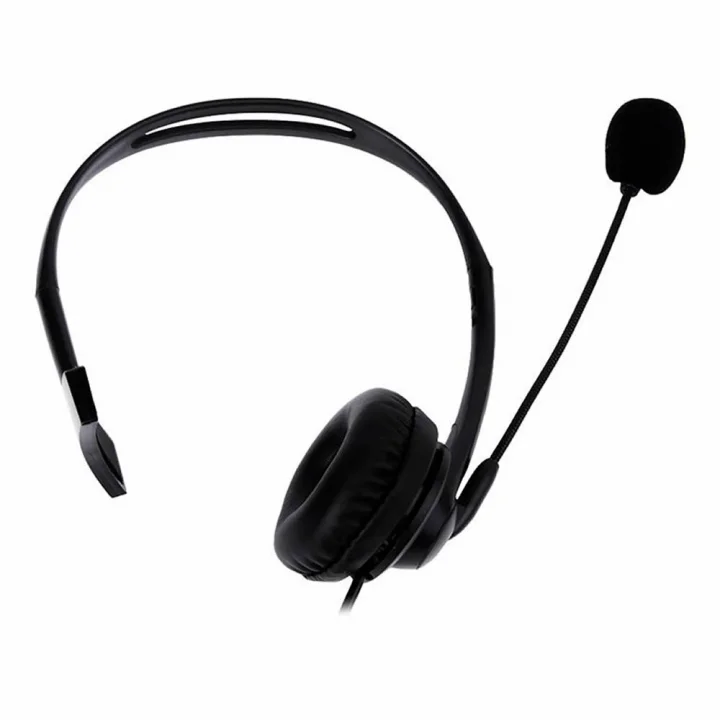 Headset Office Fortrek FK 731A, USB, Preto - 81481