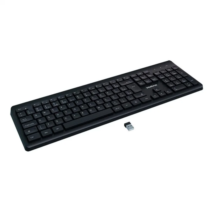 Teclado Sem Fio Intelbras TSI50, 2.4Hz, ABNT2, Preto - 4293200