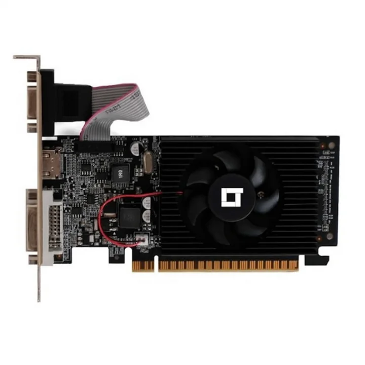 Placa de Vídeo Leadertech Geforce GT 210 LOW Profile, 1GB, 64 Bit, DVI/HDMI/VGA - PV-LT-GT210LP-1G-D3