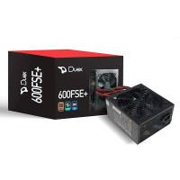 Fonte Duex 600FSE+, 600W, 80 Plus Bronze, PFC Ativo, Preto - DX 600FSE+