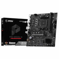 Placa Mãe MSI PRO B550M-B, Chipset B550, AMD AM4, M.2, mATX, DDR4, HDMI DP