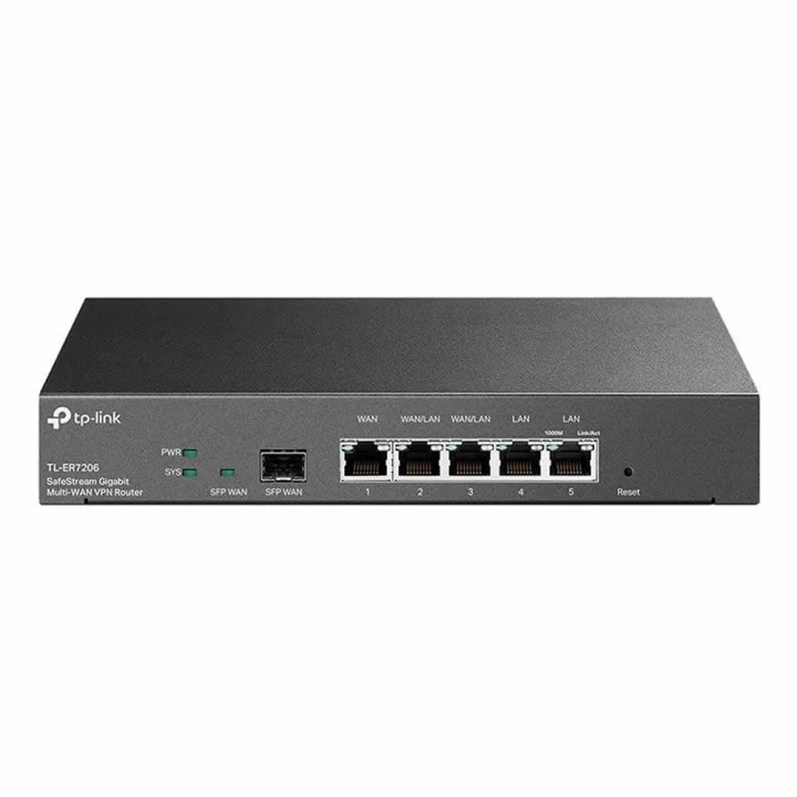 Roteador TP-Link VPN, Multi-Wan Gigabit, Preto - TL-ER7206