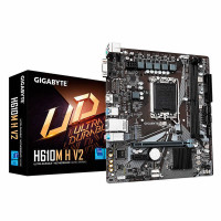 Placa Mãe Gigabyte H610M H V2 DDR5, Chipset H610, Intel LGA 1700, mATX, DDR5, M.2 NVME, USB 3.0, HDMI
