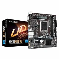 Placa Mãe Gigabyte H610M H V2 DDR5, Chipset H610, Intel LGA 1700, mATX, DDR5, M.2 NVME, USB 3.0, HDMI