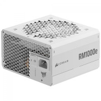 Fonte Corsair RMe Series RM1000e, 1000W, Cybenetics Gold, PFC Ativo, ATX 3.1, PCIe 5.1, Full Modular, Branca - CP-902029
