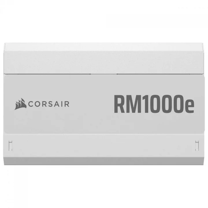 Fonte Corsair RMe Series RM1000e, 1000W, Cybenetics Gold, PFC Ativo, ATX 3.1, PCIe 5.1, Full Modular, Branca - CP-902029
