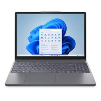 Notebook Lenovo IdeaPad Slim 3 Intel Core I3-100U, 8GB RAM DDR5, SSD 256GB, Tela 15.3" HD, Linux, Cinza - 83NU0000BR