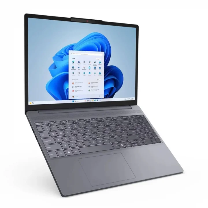 Notebook Lenovo IdeaPad Slim 3 Intel Core I3-100U, 8GB RAM DDR5, SSD 256GB, Tela 15.3" HD, Linux, Cinza - 83NU0000BR