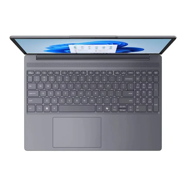 Notebook Lenovo IdeaPad Slim 3 Intel Core I3-100U, 8GB RAM DDR5, SSD 256GB, Tela 15.3" HD, Linux, Cinza - 83NU0000BR