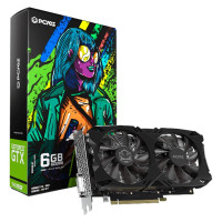 Placa de Vídeo PCYes GTX 1660 Super, NVIDIA GeForce 6GB, GDDR6, 192Bit, DP DVI HDMI - PVX1660S62F