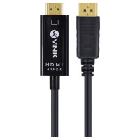 Cabo Displayport 1.3 Para HDMI 2.0 Vinik, 2 Metros - H20DP13-2