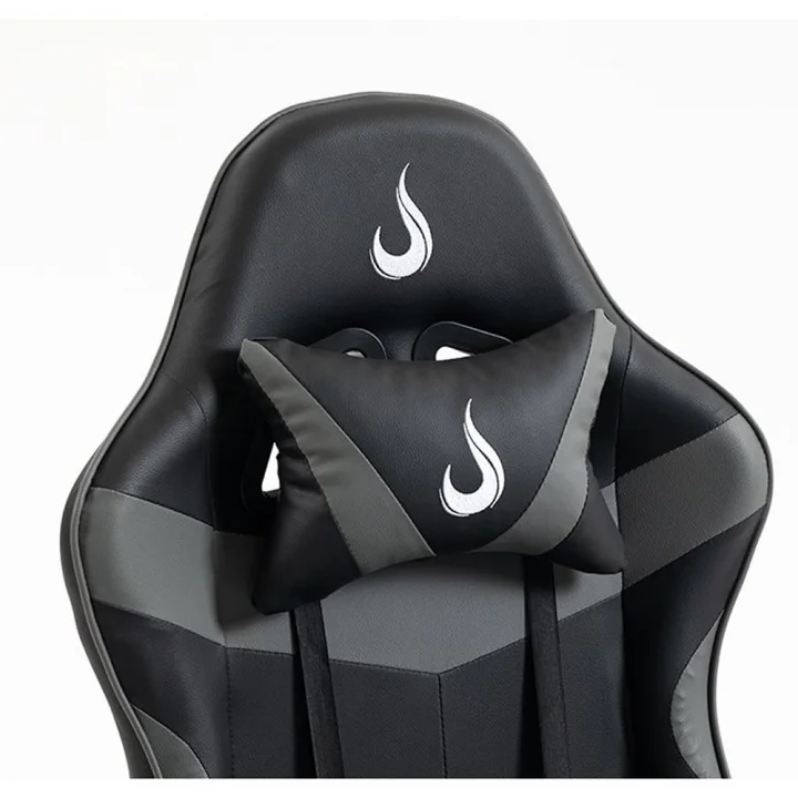 Cadeira Gamer Rise Mode X06, Até 120Kg, Preto e Cinza - RM-CG-X06-BG