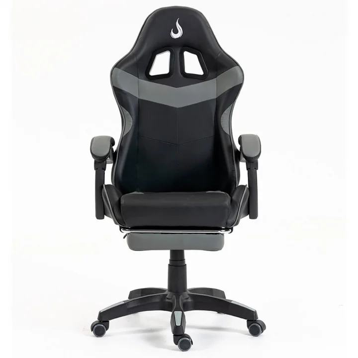 Cadeira Gamer Rise Mode X06, Até 120Kg, Preto e Cinza - RM-CG-X06-BG