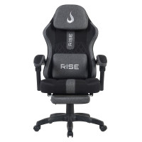 Cadeira Gamer Rise Mode Z11, Até 100Kg, Preto e Cinza - RM-CG-Z11-BG