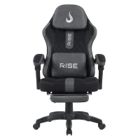 Cadeira Gamer Rise Mode Z11, Até 100Kg, Preto e Cinza - RM-CG-Z11-BG