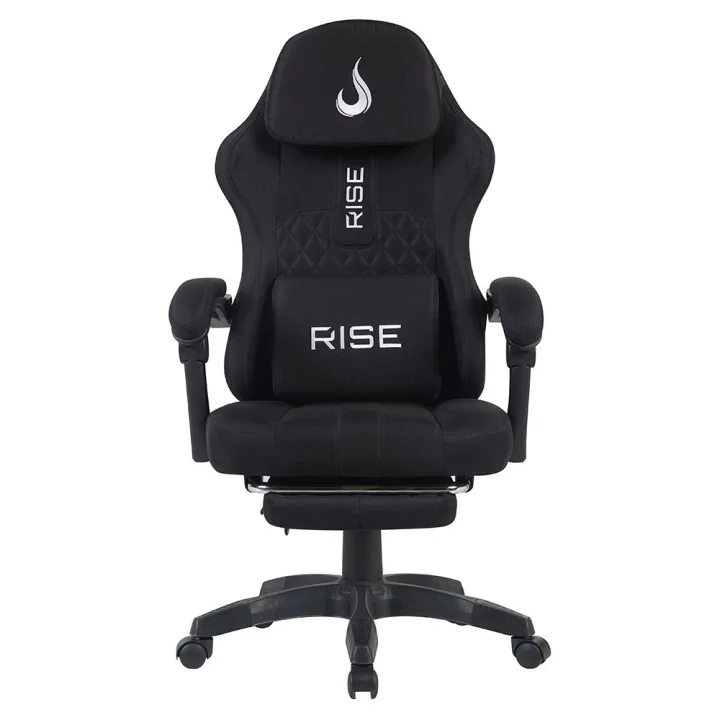 Cadeira Gamer Rise Mode Z11, Ângulo Ajustável, Preto - RM-CG-Z11-BK