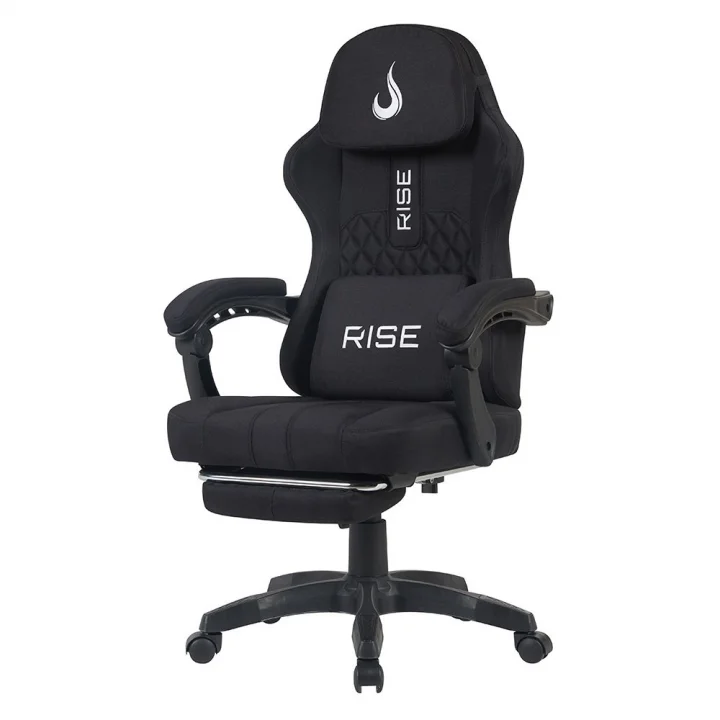 Cadeira Gamer Rise Mode Z11, Ângulo Ajustável, Preto - RM-CG-Z11-BK
