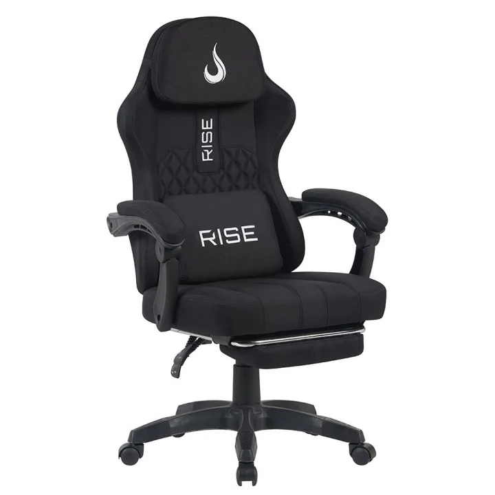 Cadeira Gamer Rise Mode Z11, Ângulo Ajustável, Preto - RM-CG-Z11-BK