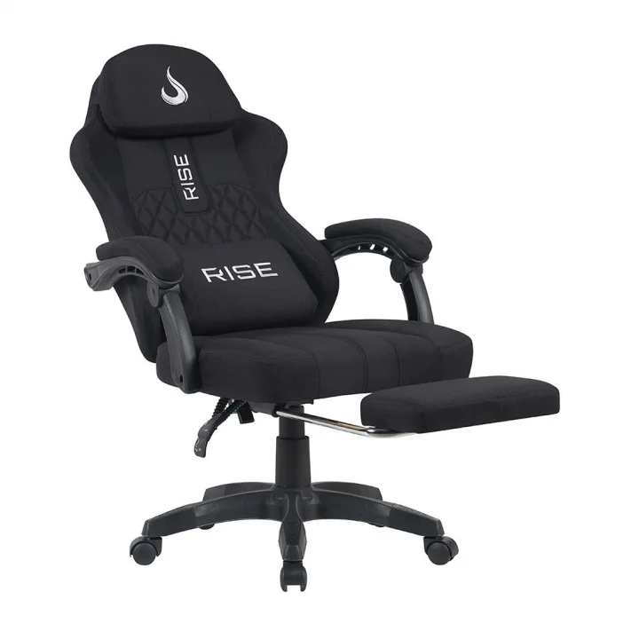 Cadeira Gamer Rise Mode Z11, Ângulo Ajustável, Preto - RM-CG-Z11-BK