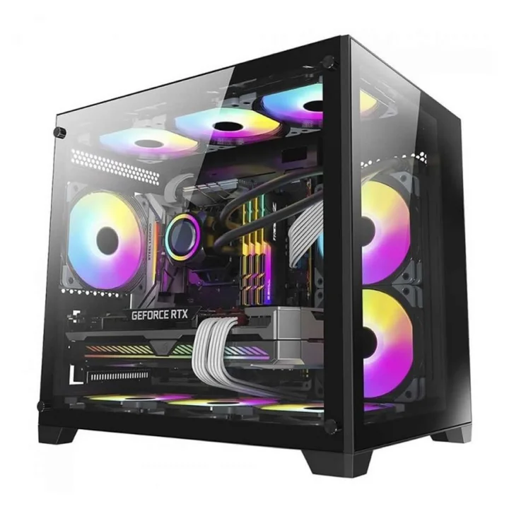 Computador Intel 14ª Geração Core i7-14700F 5.4GHz, Placa de Vídeo RTX 3060, 12GB, GDDR6, Memória 32GB DDR4, SSD 2TB, Fonte 750W Real