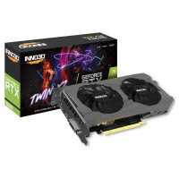 Placa de Vídeo INNO3D GeForce RTX 3050 Twin X2 V2, 6GB, GDDR6, 96Bit, DVI HDMI DP - N30502-06D6-1880VA60
