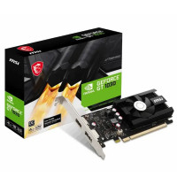 Placa de Vídeo MSI NVIDIA GeForce GT 1030 4GD4 LP OC, 4GB, GDDR4, 64 bits, HDMI DP - 912-V812-001