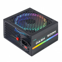 Fonte Gamer Vinik Dash, 500w, Com Fan Led RGB, Preto - VFG500WPR
