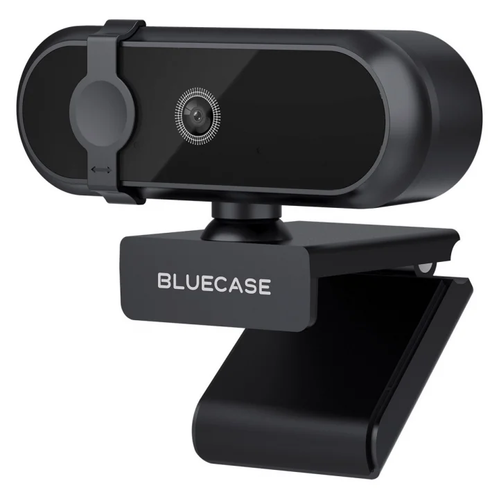 Webcam Bluecase, HD, 1080p, USB, Com Microfone, Preto - BWEB1080P-03