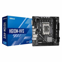 Placa Mãe ASRock H610M-HVS, Intel LGA 1700, M-ATX, USB3.0, DDR4, HDMI, VGA - 90-MXBHT0-A0BAY1Z
