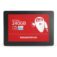 SSD MasterDrive Plus 240GB, SATA III, 2.5", Leitura 430MB/s, Gravação 400MB/s, Preto - M-601