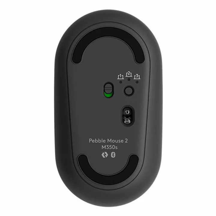 Mouse Sem Fio Logitech Pebble 2 M350s, Bluetooth, USB, Grafite - 910-007049