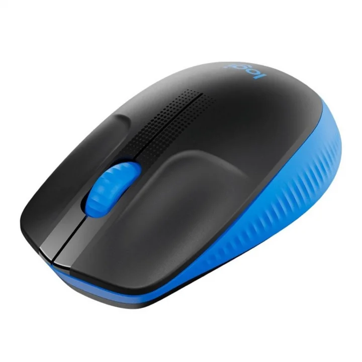 Mouse Sem Fio Logitech M190, Bluetooth, USB, Azul - 910-005903