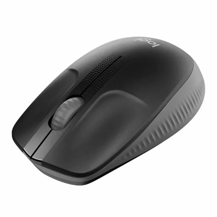 Mouse Sem Fio Logitech M190, Bluetooth, USB, Preto e Cinza - 910-005902