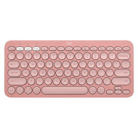 Teclado Sem Fio Logitech Pebble Keys 2 K380S, Bluetooth, ABNT2, Rosa - 920-011791