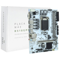 Placa Mãe Duex DXMBH510G M2, Chipset H510, Intel LGA 1200, DDR4, M.2 NVME, mATX, USB 3.0, HDMI/DP - DXMBH510G M2
