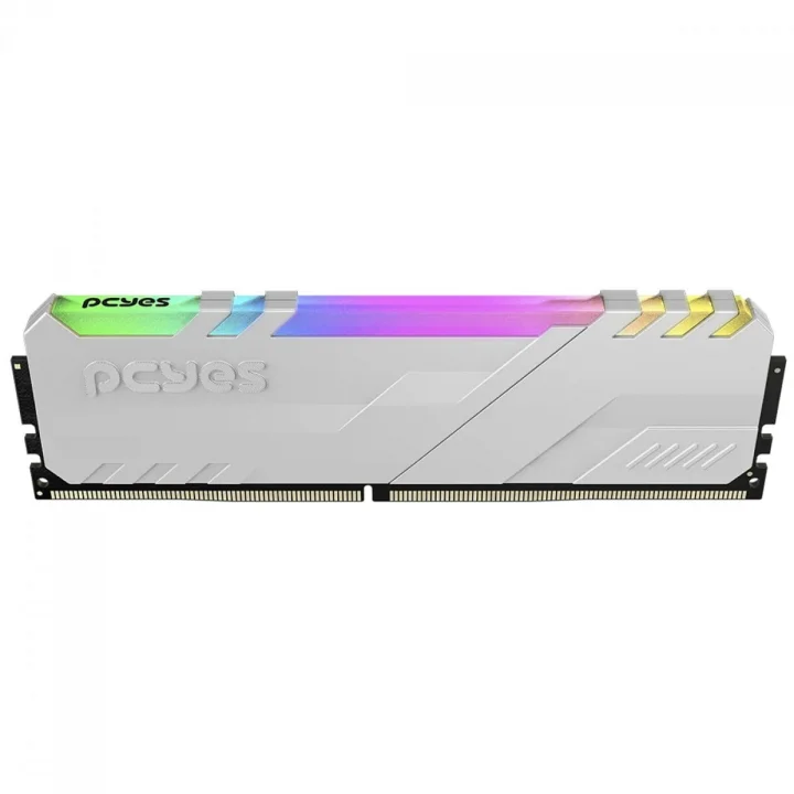 Memória Gamer PCYes, RGB, 16GB, 5600MHz, DDR5, Branco - PM165600D5WR