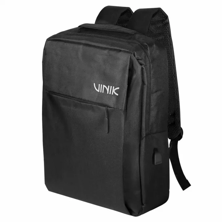 Mochila Para Notebook Até 15.6" Vinik, Slim, Preto - VKBAG010