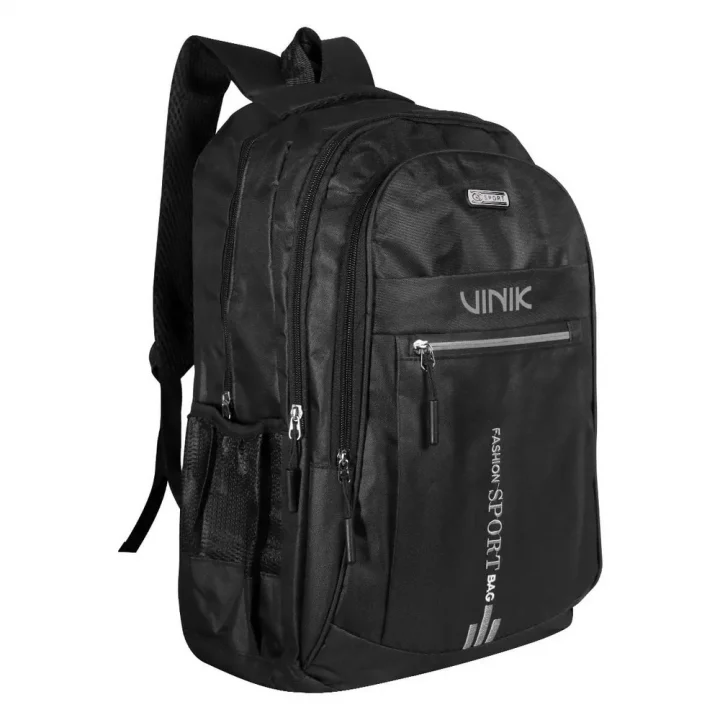 Mochila Para Notebook Até 15.6" Vinik Sport, Preto - VKBAG020